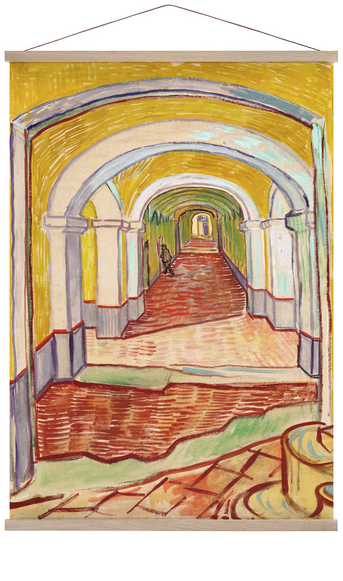 Korridor im Irrenhaus von Van Gogh