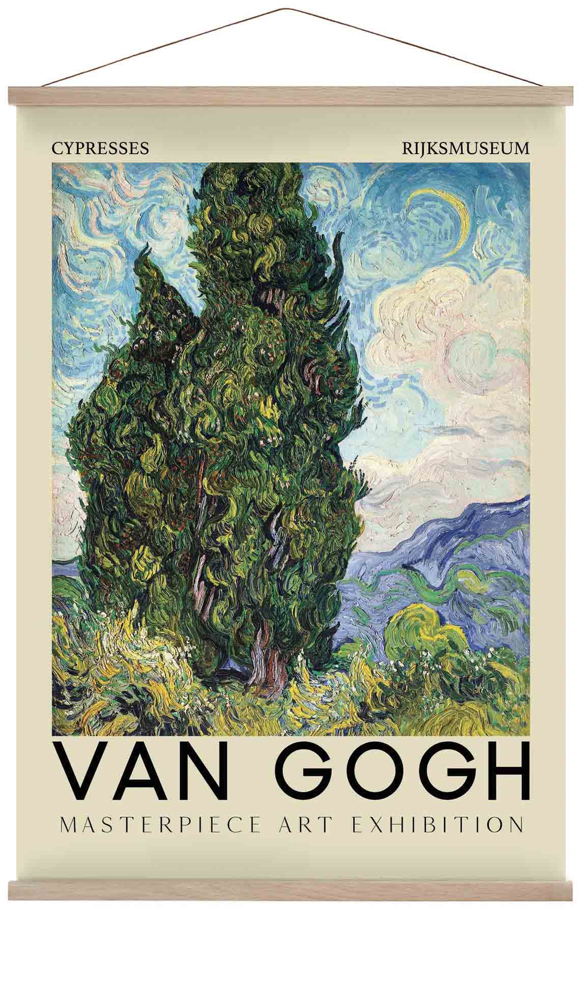Cypresses by Van Gogh