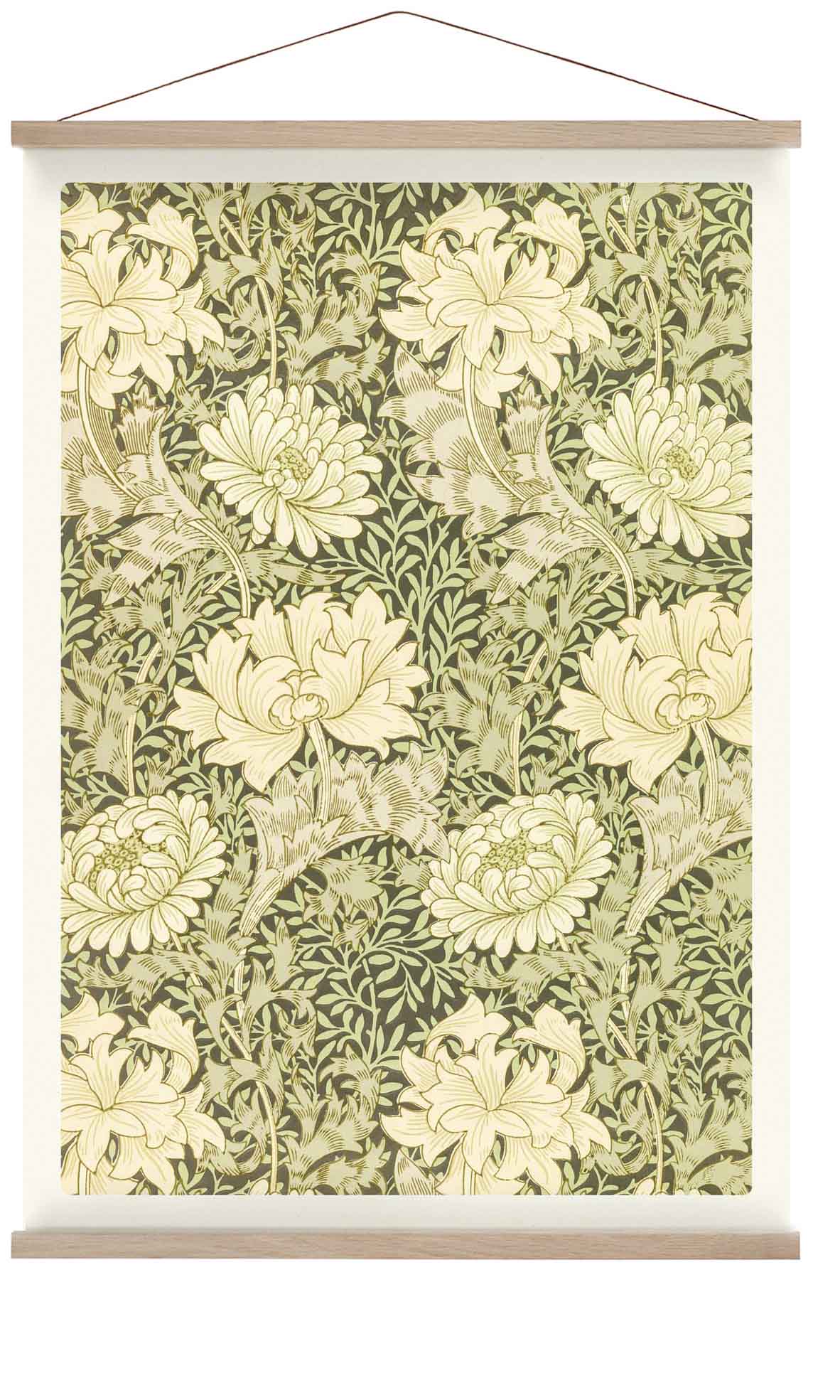 William Morris Chrysanthemum Pattern