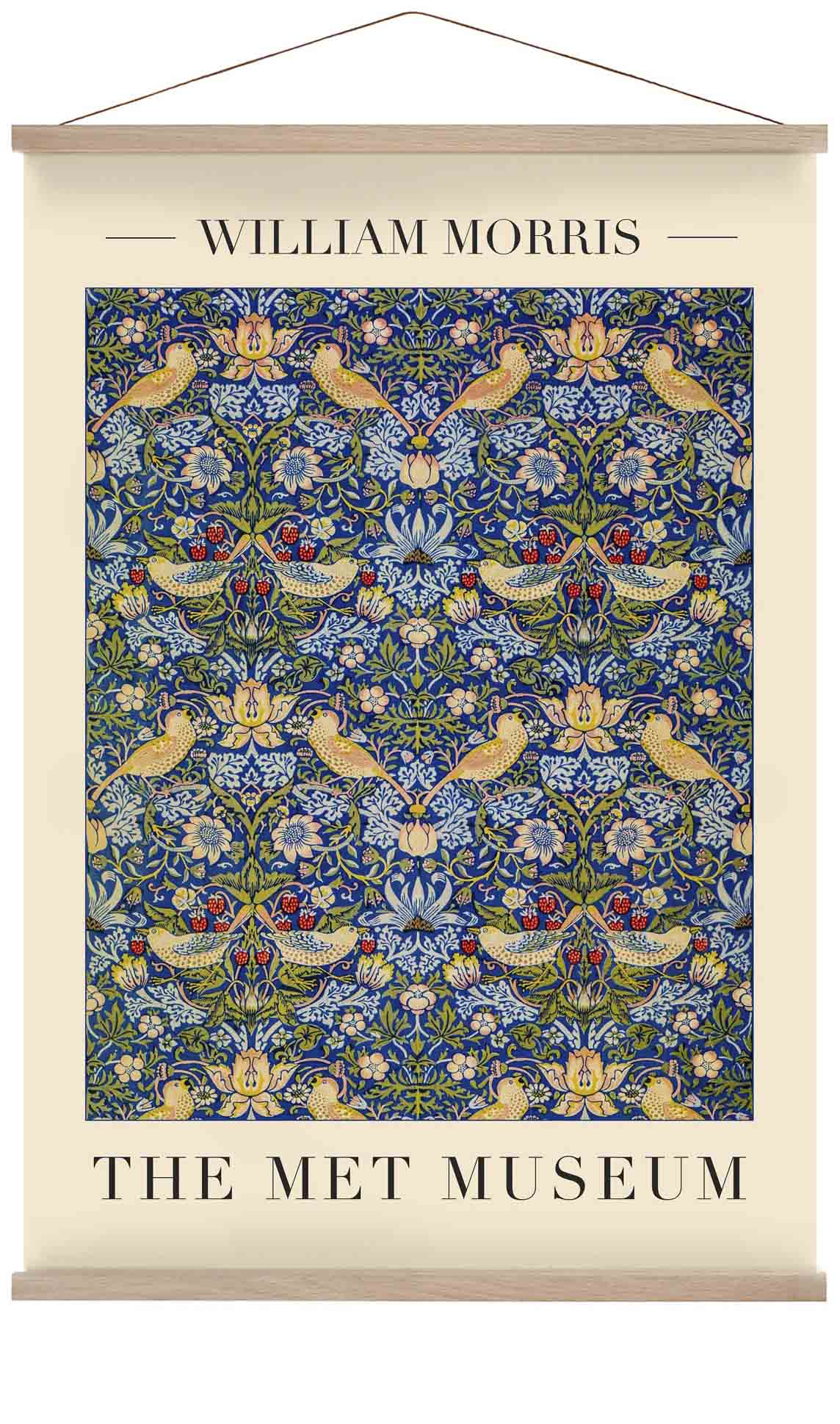 William Morris Strawberry Thief Art Exhibition