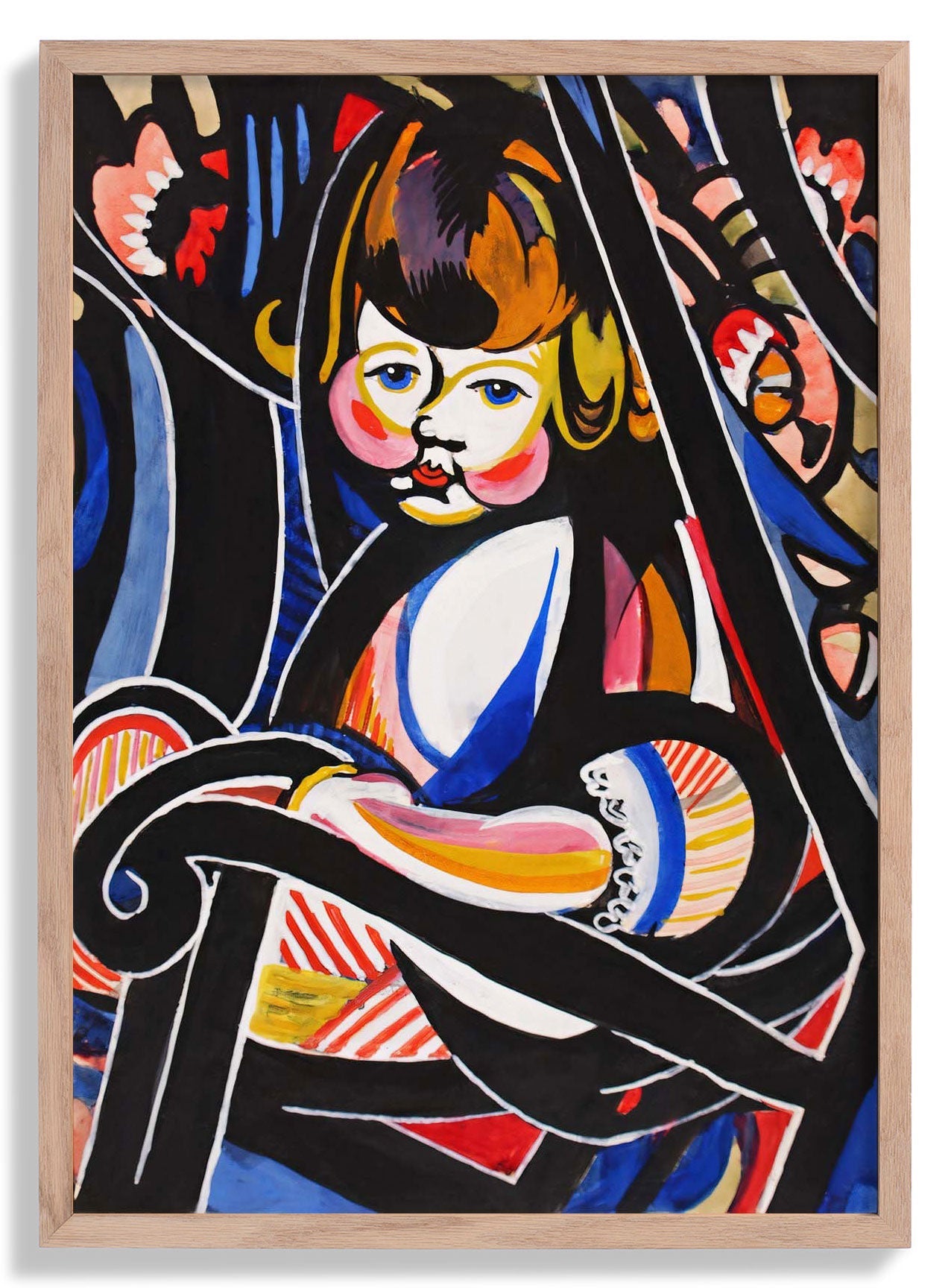 Child in Rocker by Henry Lyman