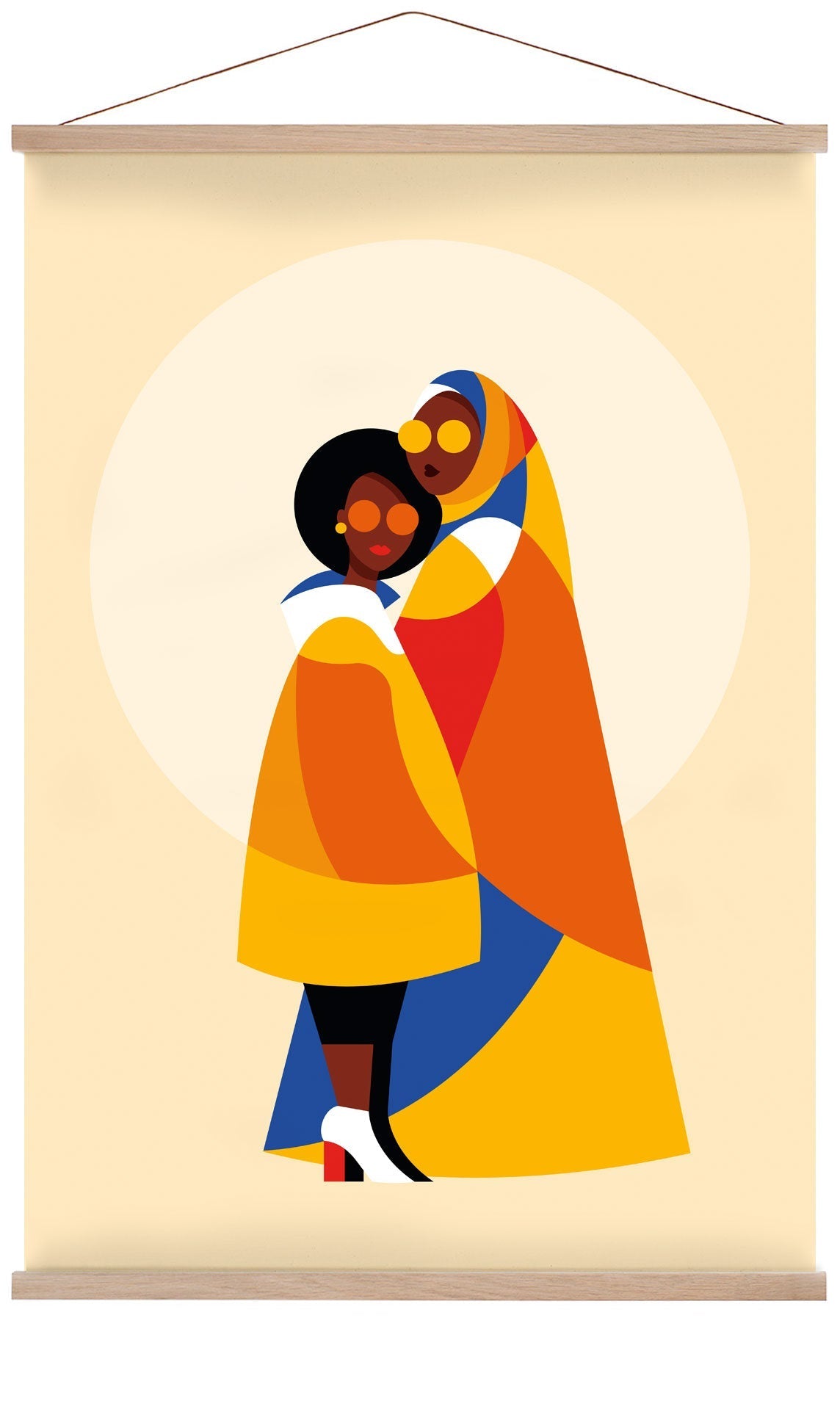 Mother and Daughter by Sofia Doudine