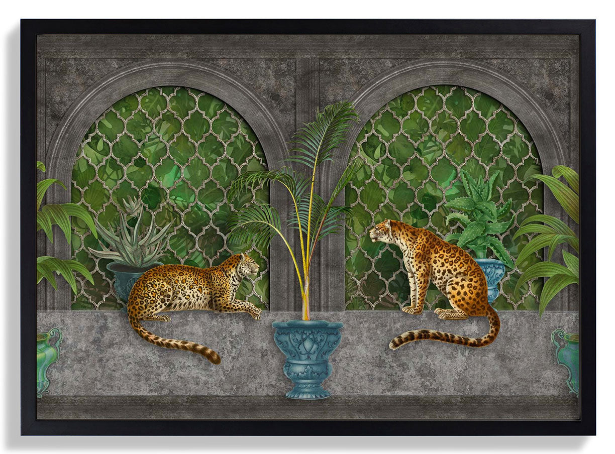 Cheetah Jungle Palace 2 by Andrea Haase