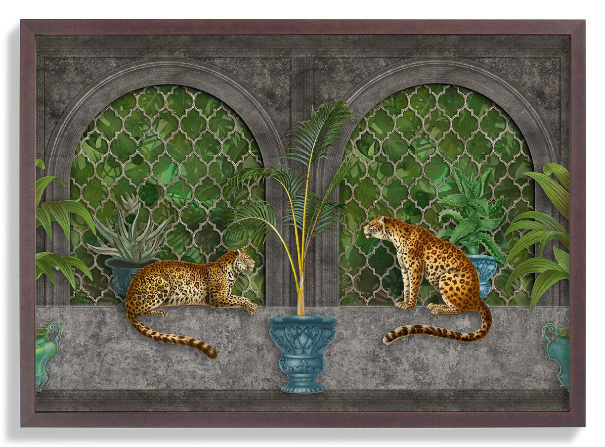 Cheetah Jungle Palace 2 by Andrea Haase