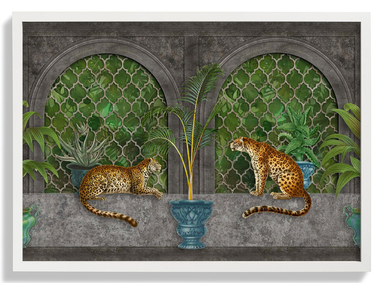 Cheetah Jungle Palace 2 by Andrea Haase