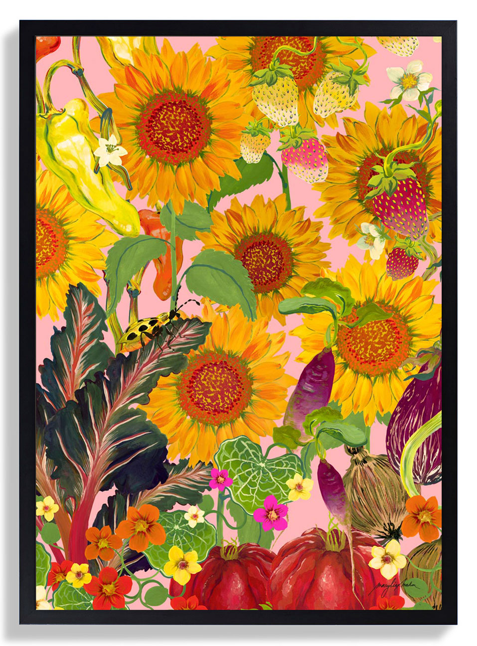 Vegetable Garden by Marylène Madou