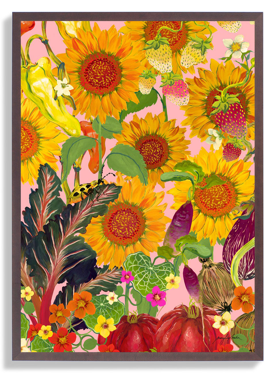 Vegetable Garden by Marylène Madou