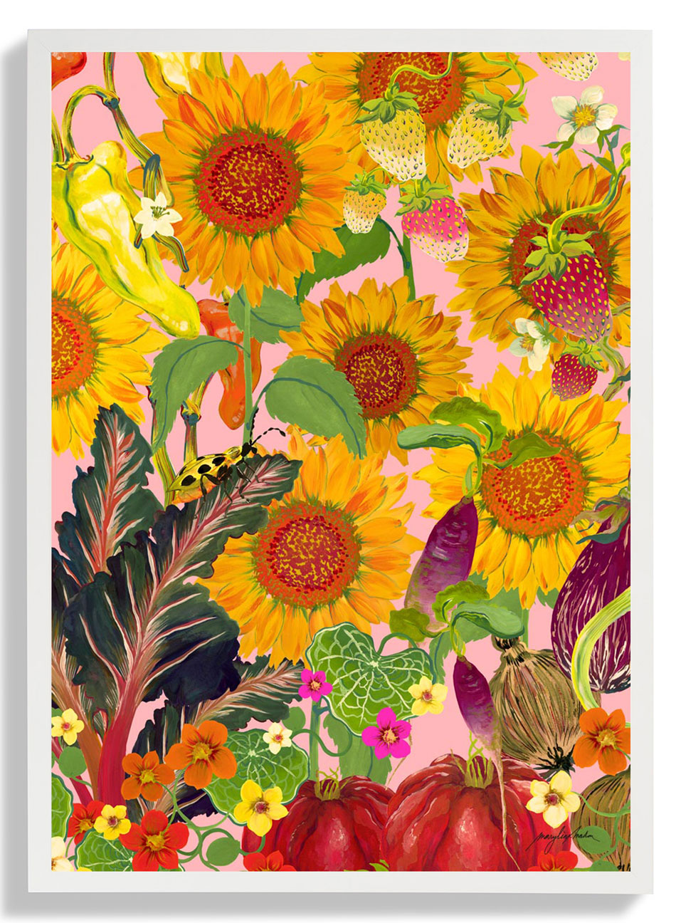 Vegetable Garden by Marylène Madou