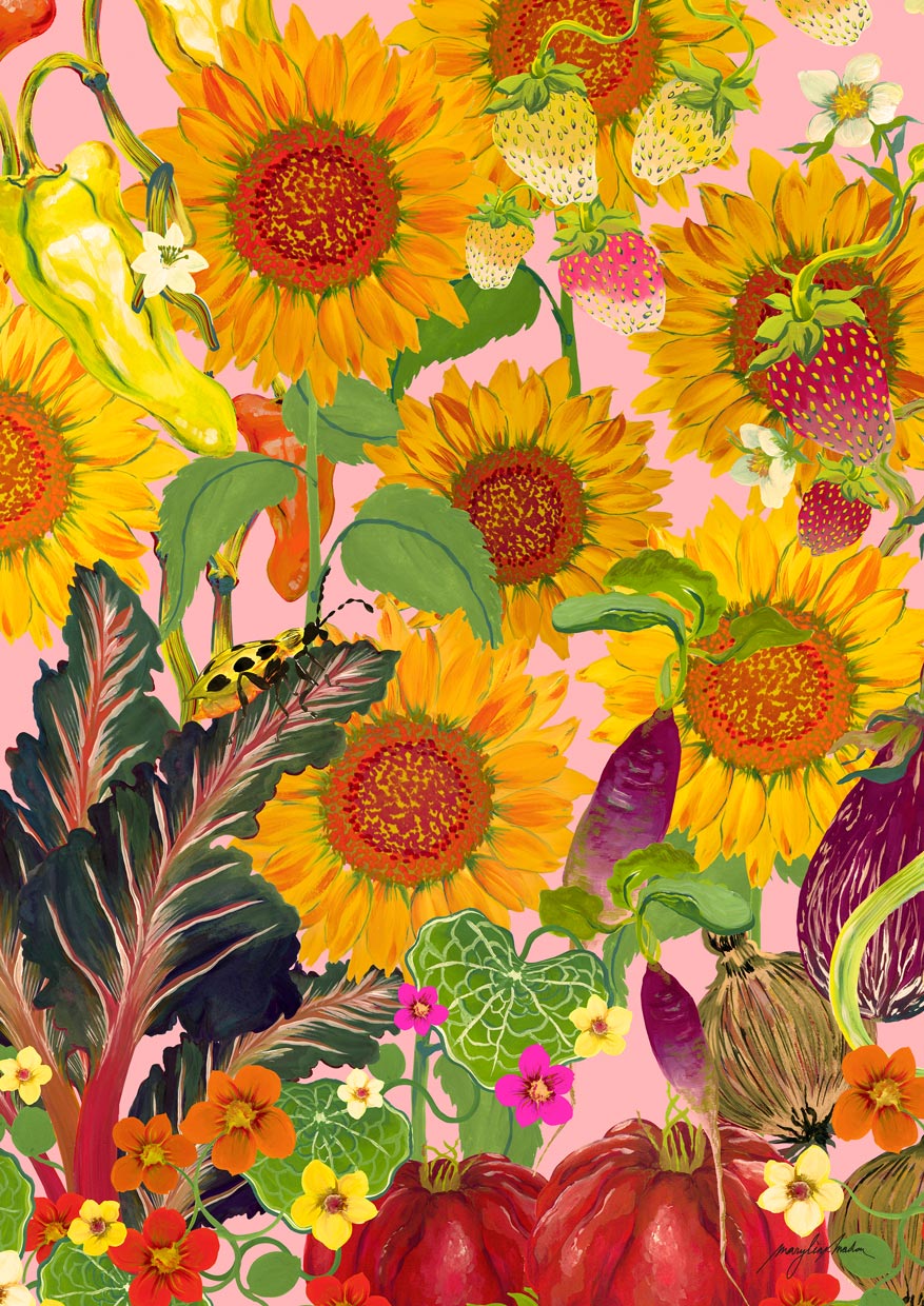 Vegetable Garden by Marylène Madou