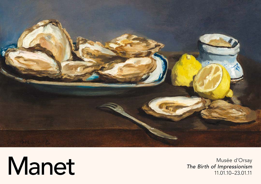 Oysters by Manet Exhibition