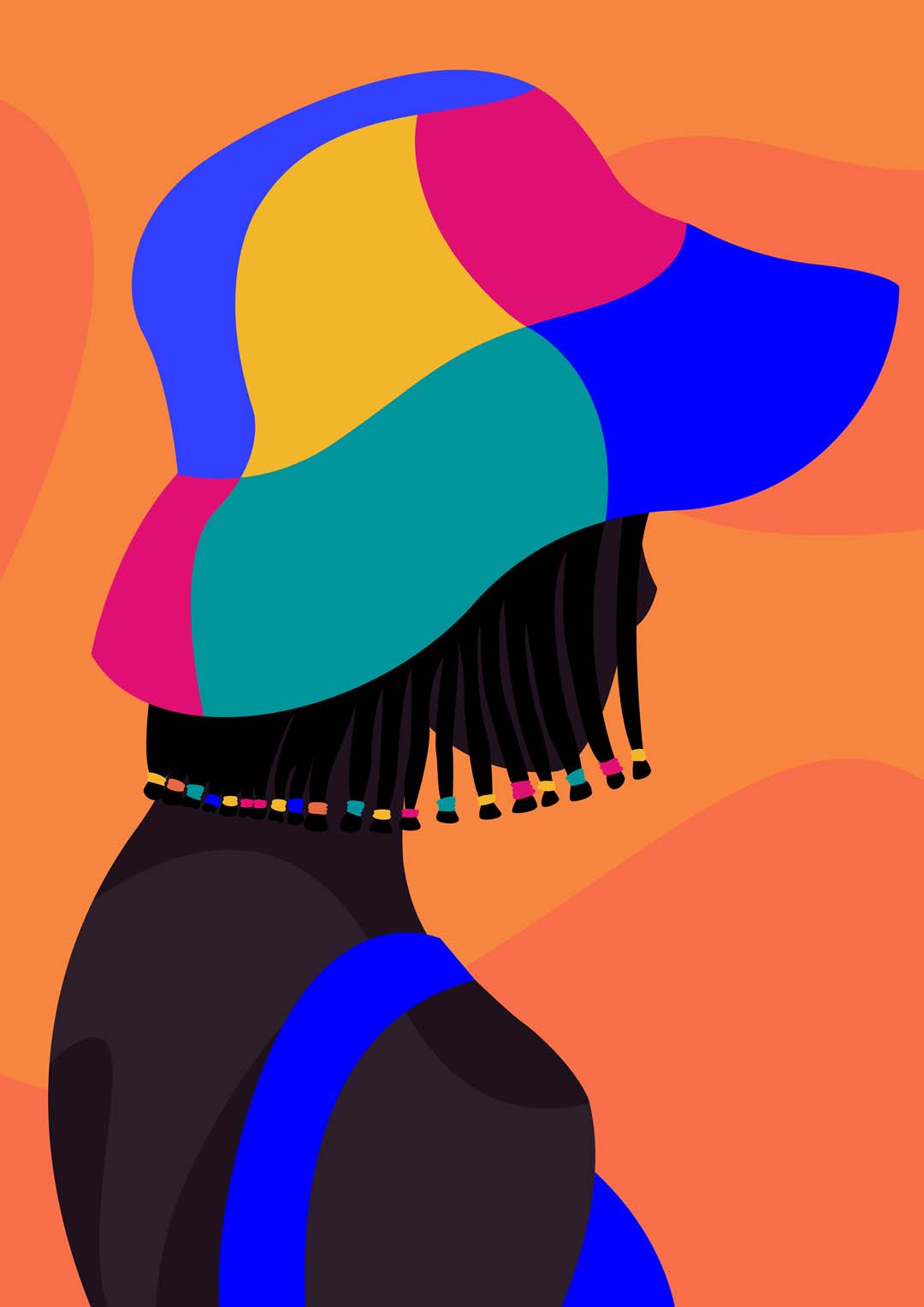 Summer Vibe von Sofia Doudine