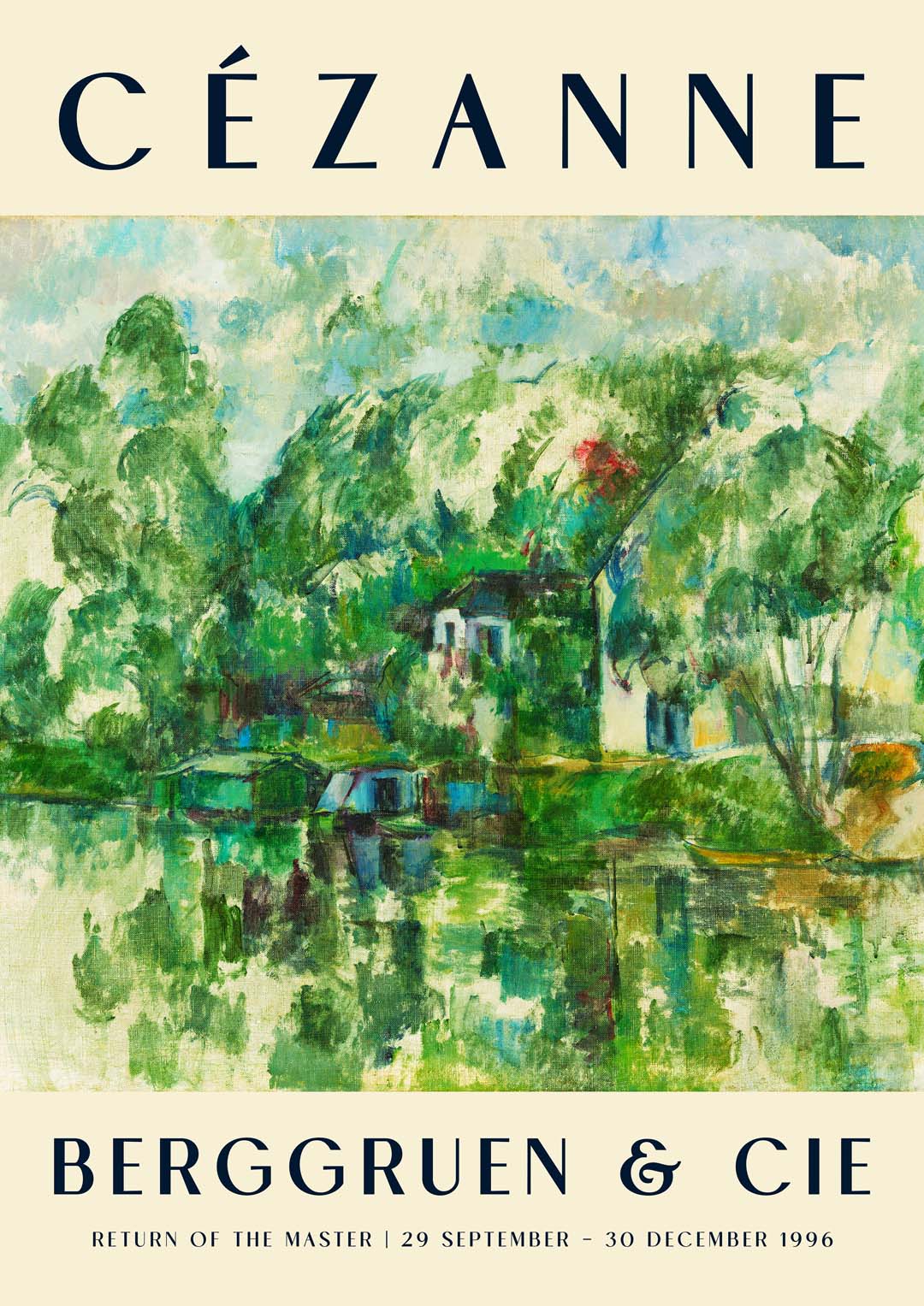 Cézanne At the Water's Edge Art Exhibition