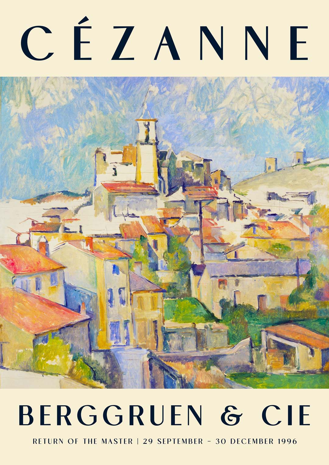 Gardanne Art Exhibition By Paul Cézanne