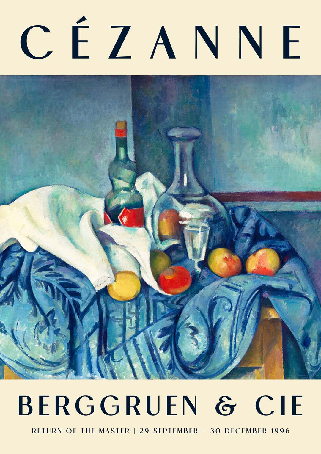 The Peppermint Bottle Art Exhibition By Paul Cézanne