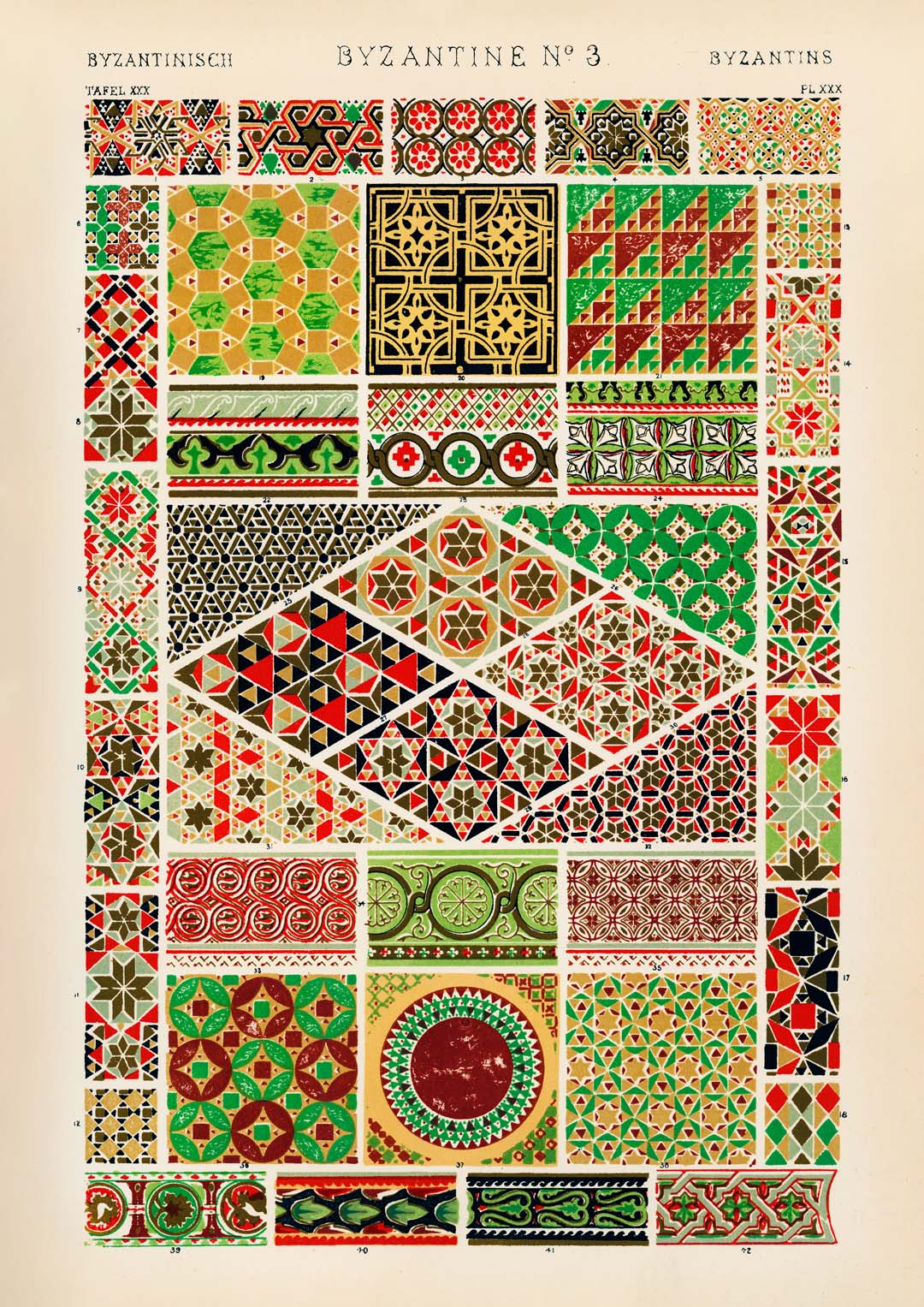 Byzantine Nr 3 by Owen Jones