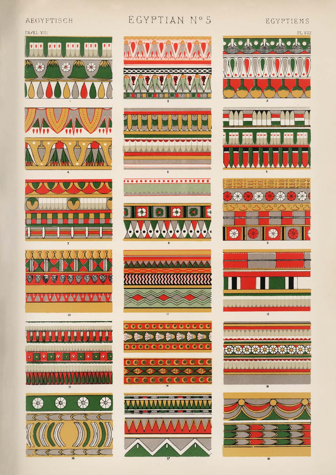 Egyptian Nr 5 by Owen Jones