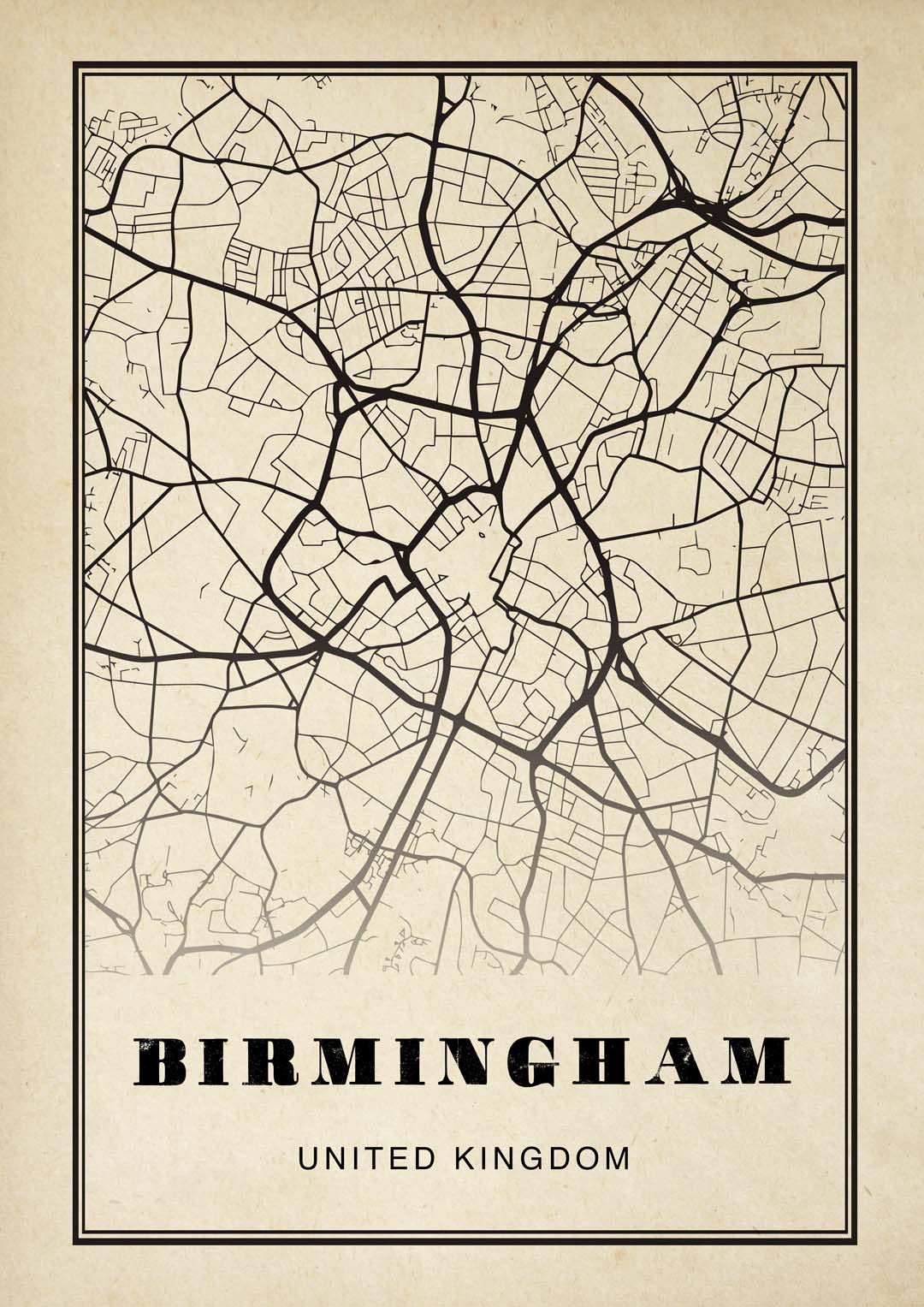 Birmingham City Sepia