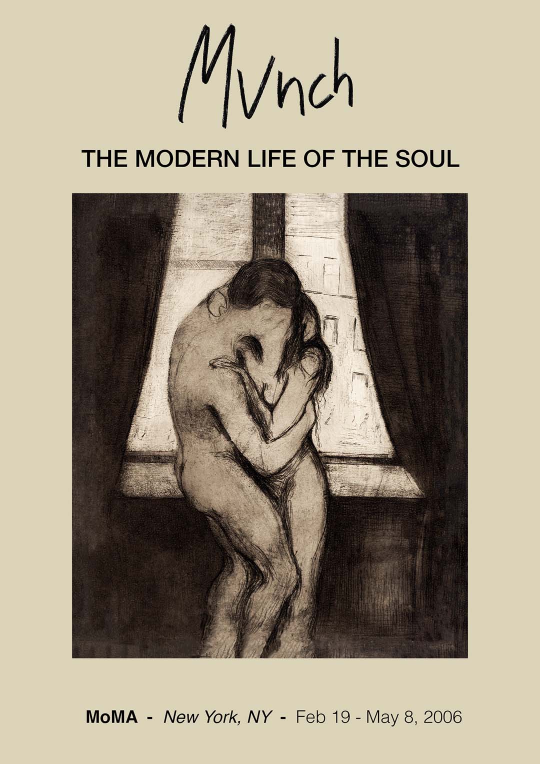 Edvard Munch The Kiss