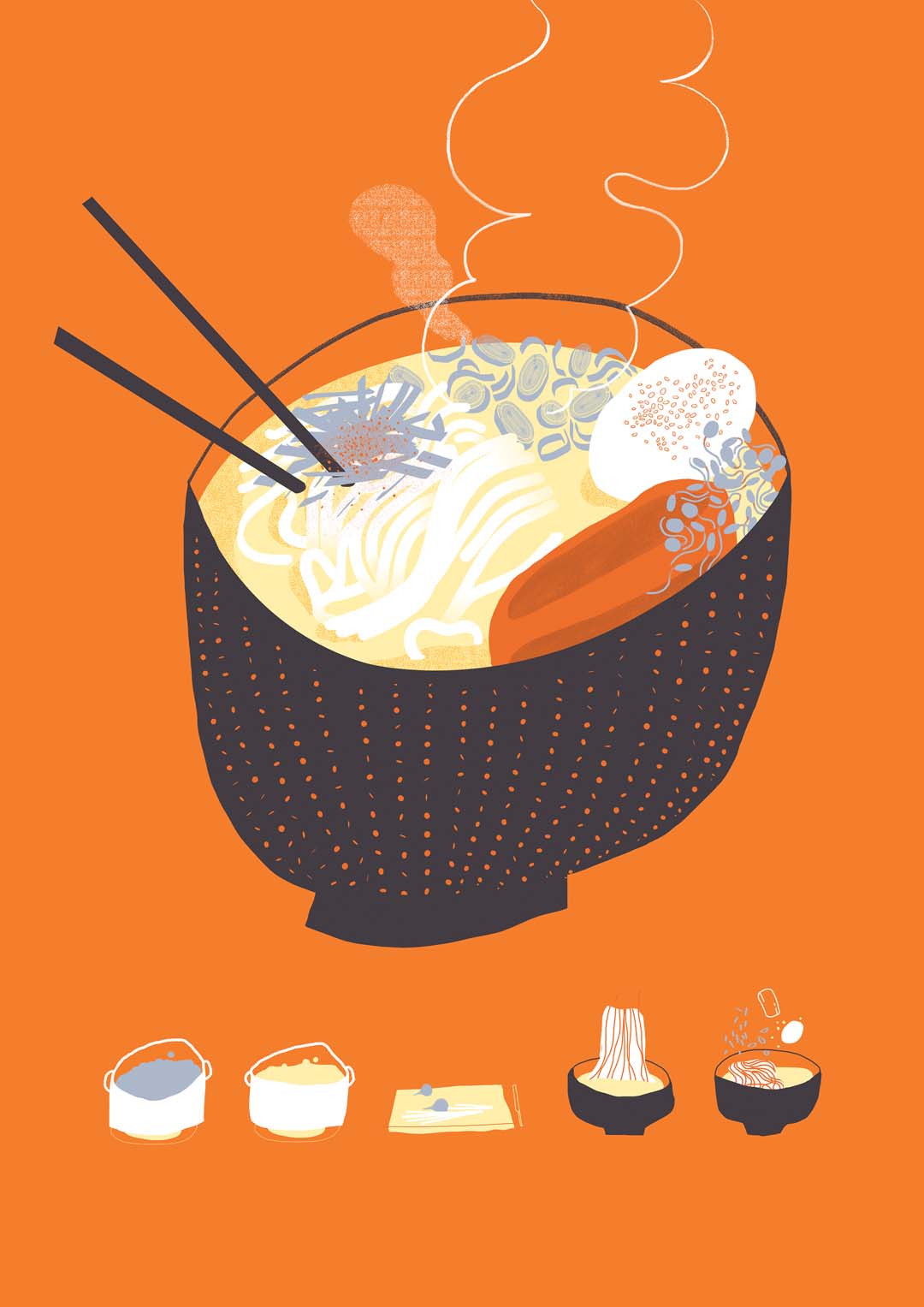 But first, Ramen by Gina Rosas Moncada