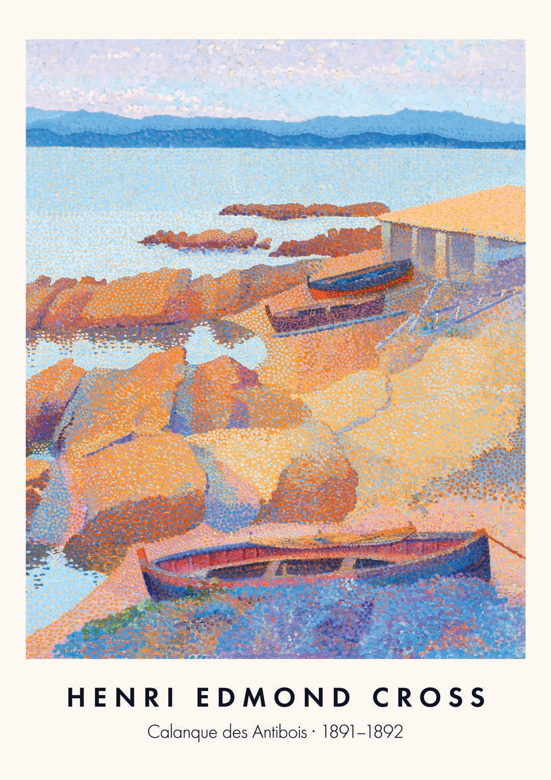 Calanque des Antibois by Henri Edmond Cross