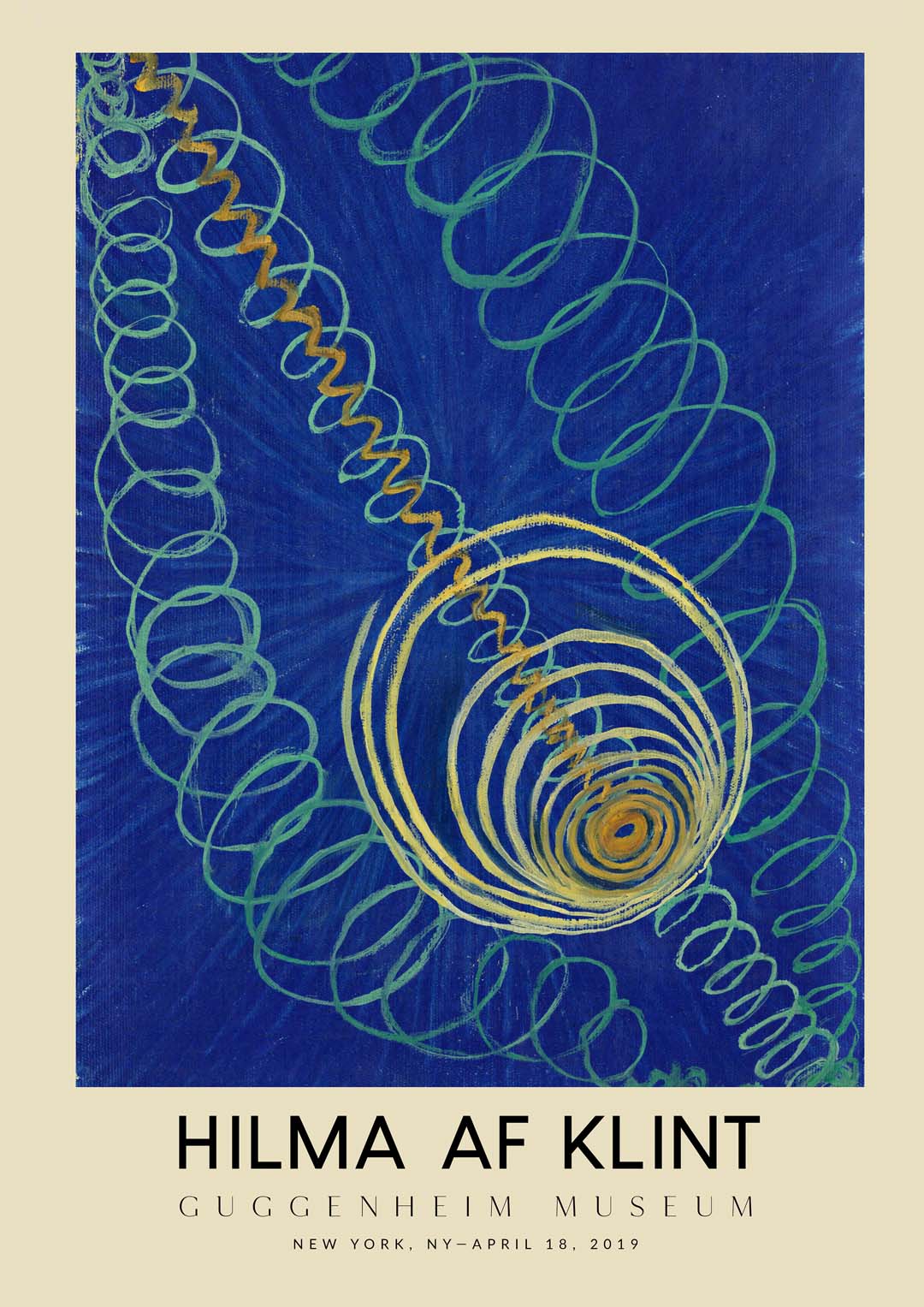 Hilma Af Klint Exhibition Primordial Chaos Nr 16