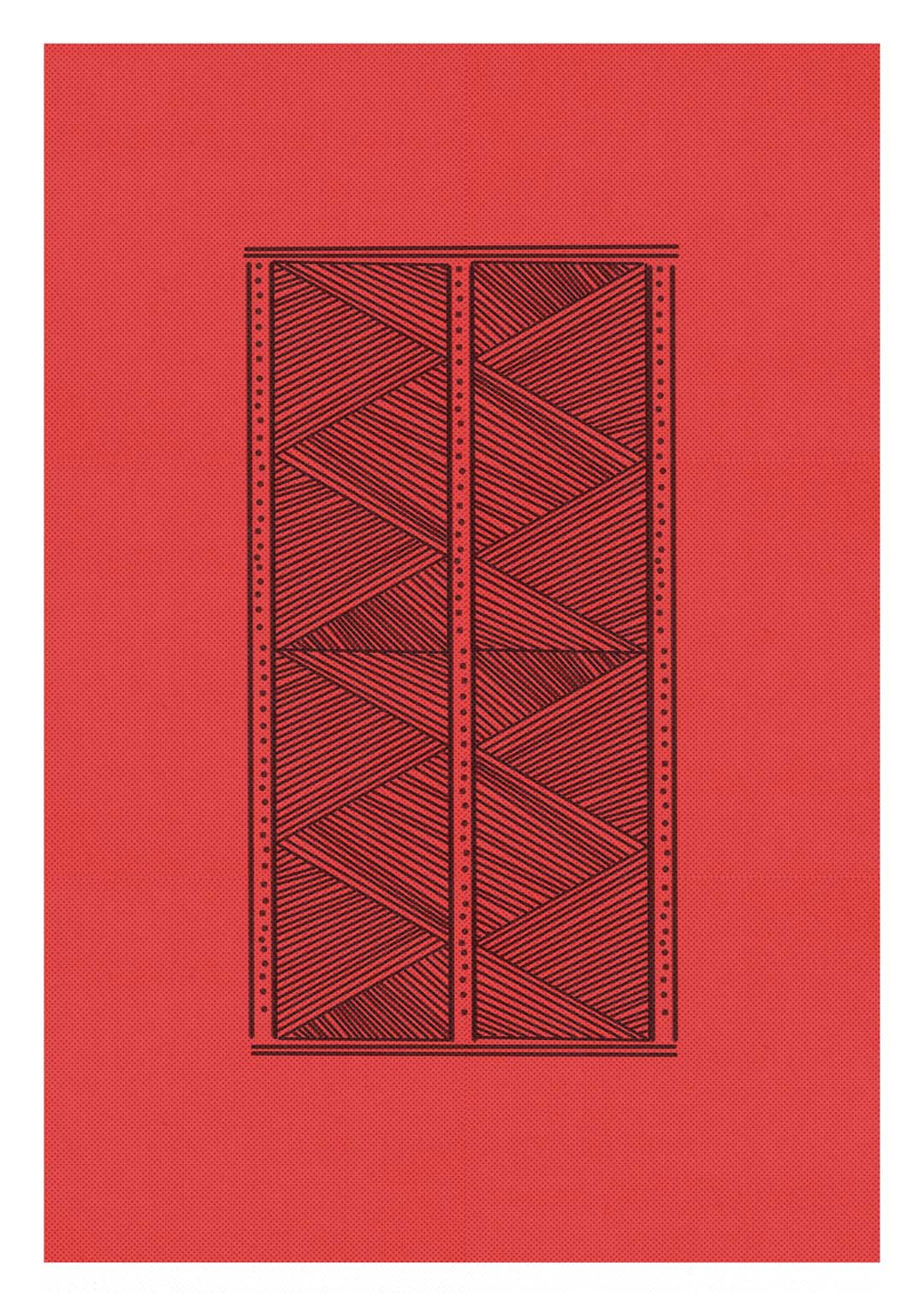 Kayapo Brazilian Indigenous Art Nr 12 by Cinthya Godoy