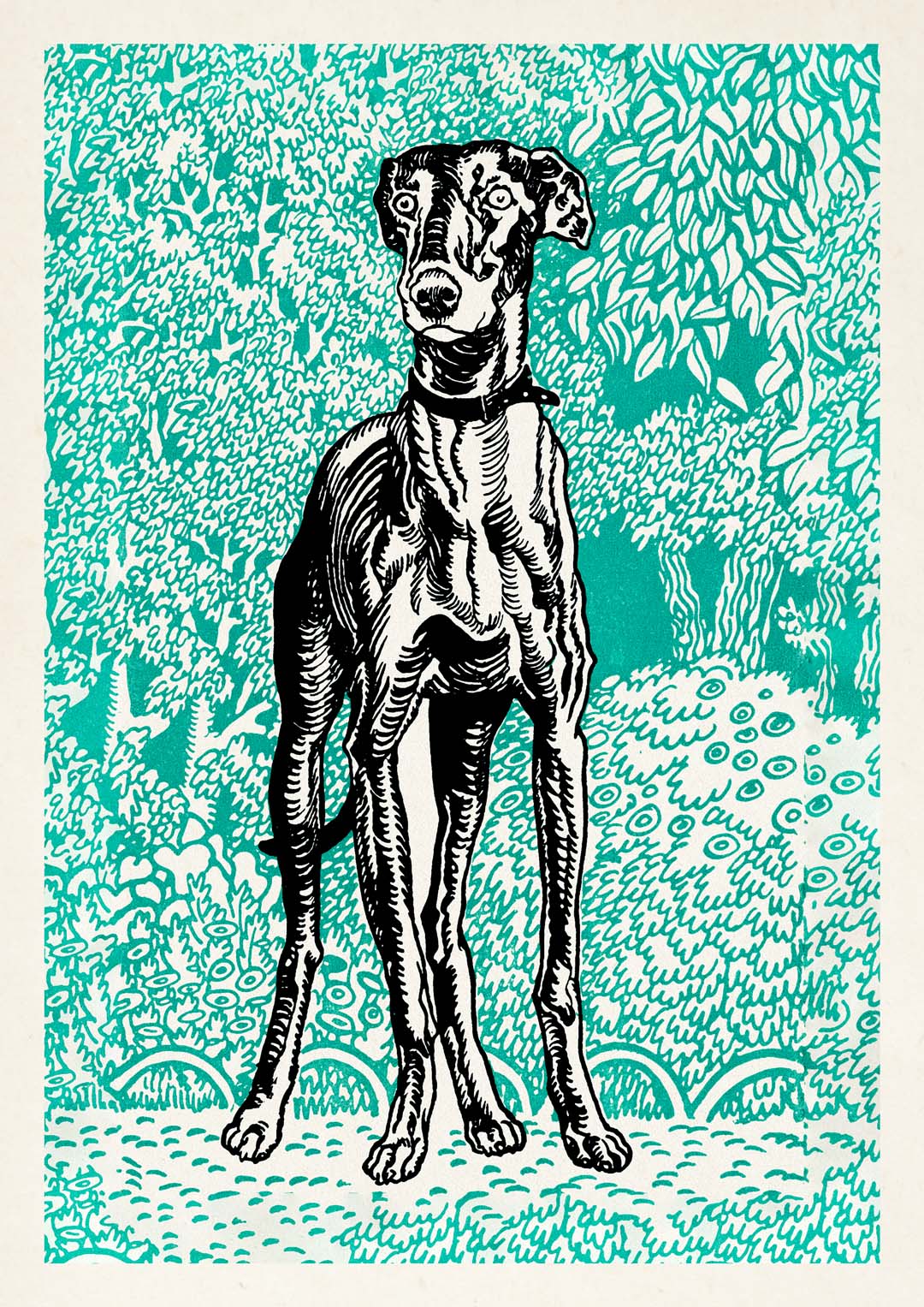 Greyhound Nr 2 by Moritz Jung