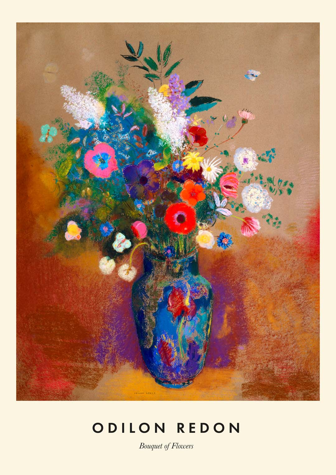 Bouquet of Flowers by Odilon Redon