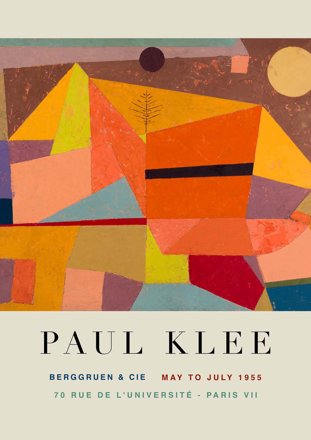 Paul Klee Joyful Mountain Art Exhibition
