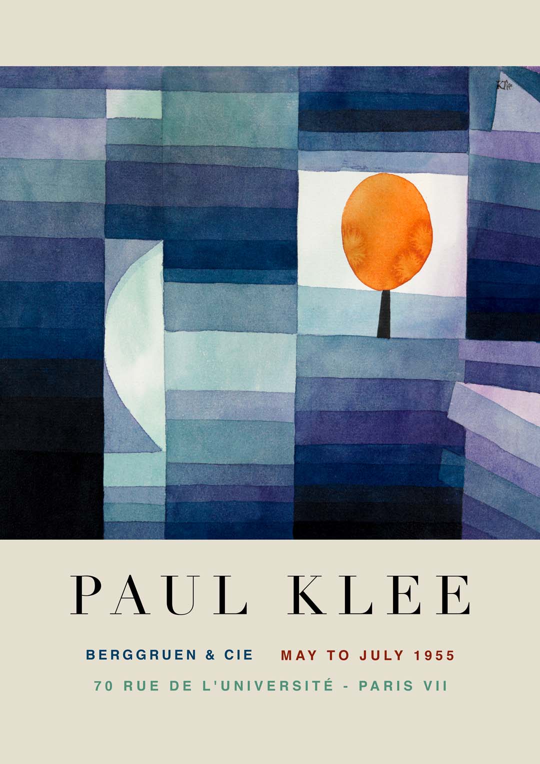 Paul Klee The Harbinger of Autumn Art Exhibition