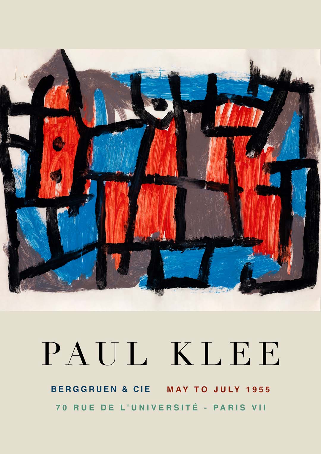 Paul Klee The Hour Before the Night Art Exhibition