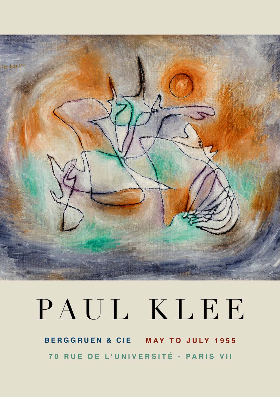 Paul Klee Howling Dog Art Exhibition
