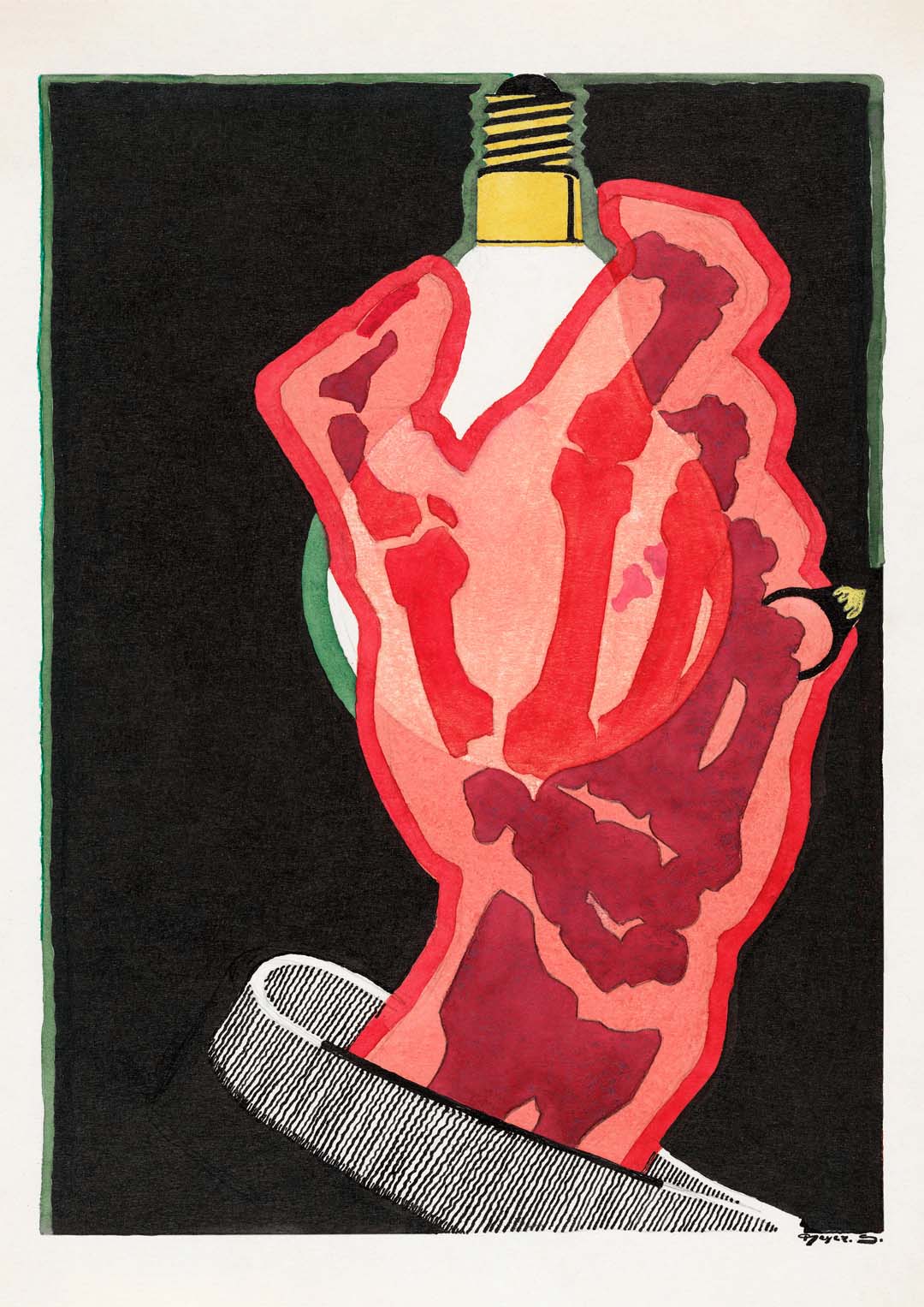 Advertisement for Lamps by Reijer Stolk