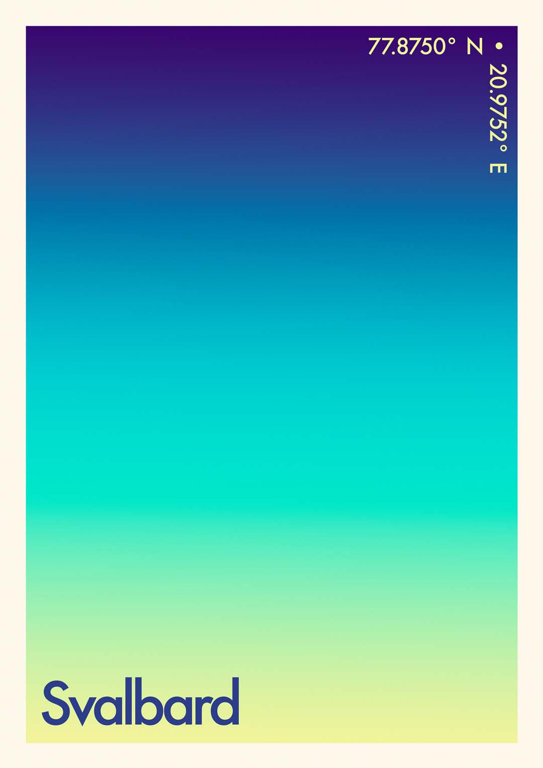 Svalbard Sunset City