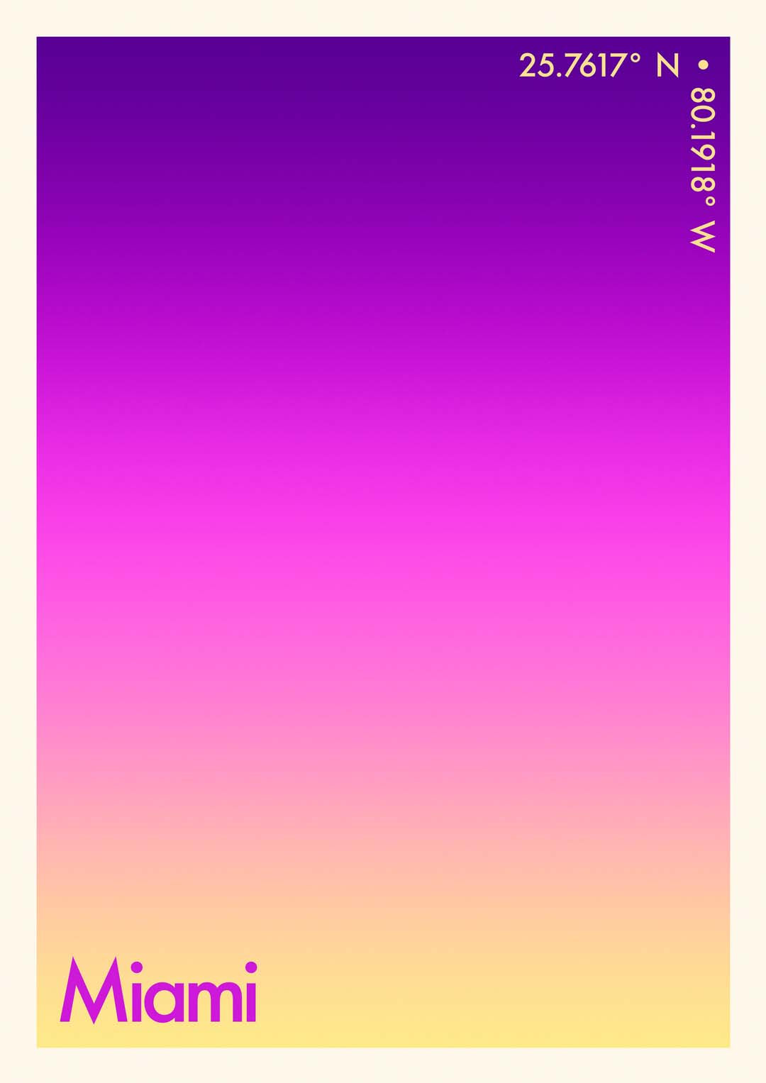 Miami Sunset City