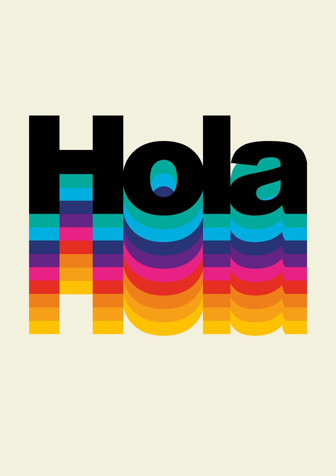 Hola Kunstdruck