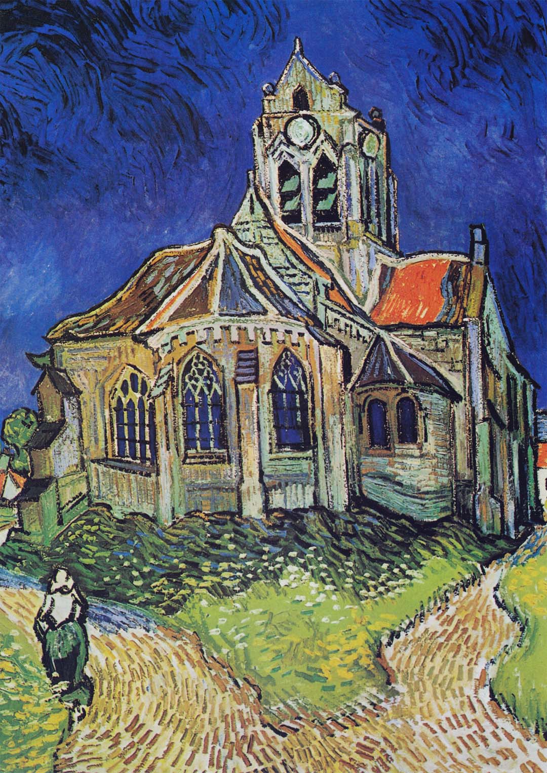 The Church at Auvers by Van Gogh