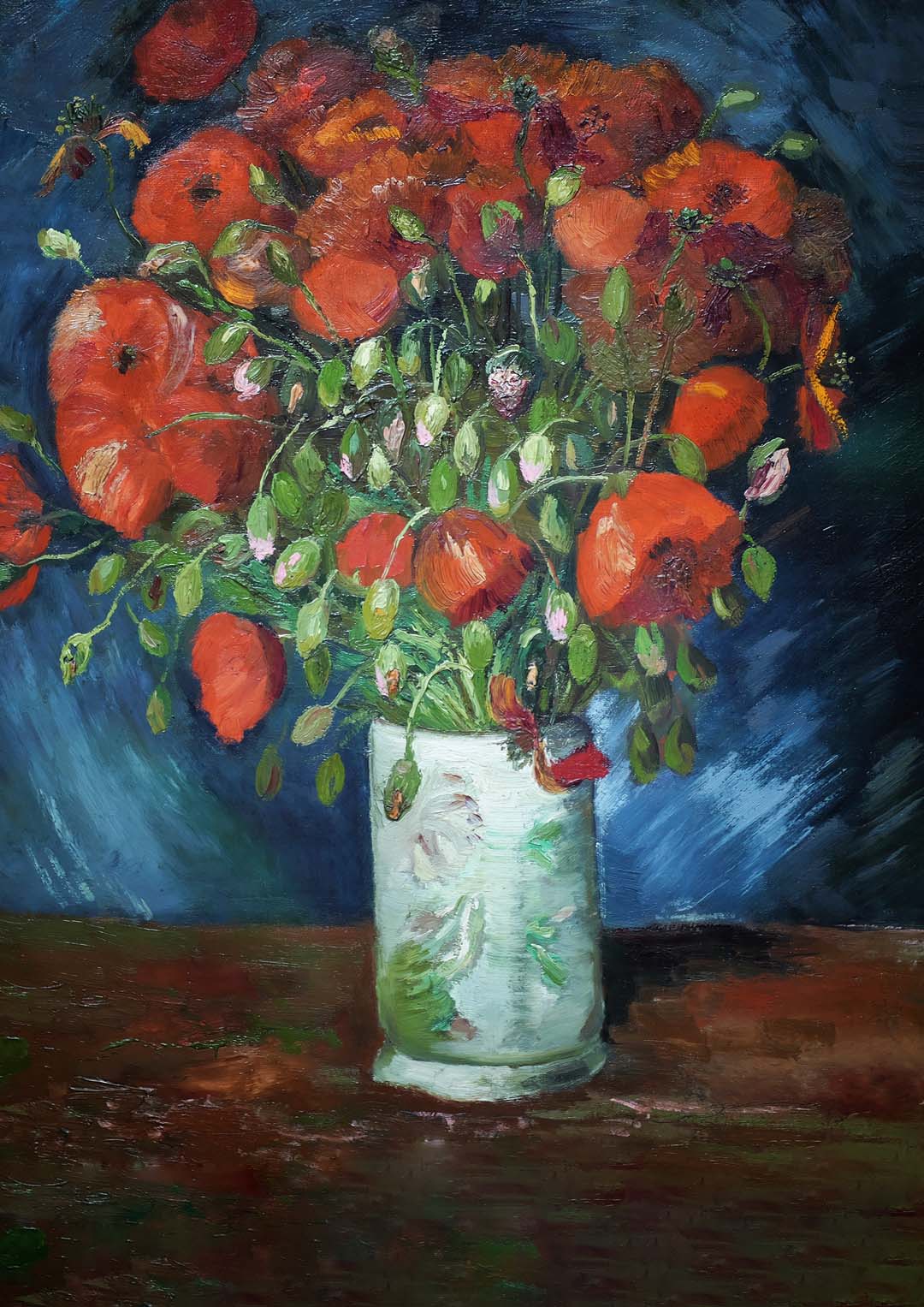 Vase with Poppies by Van Gogh