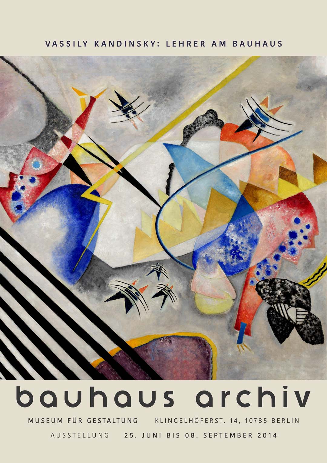 White Center by Wassily Kandinsky Exhibition