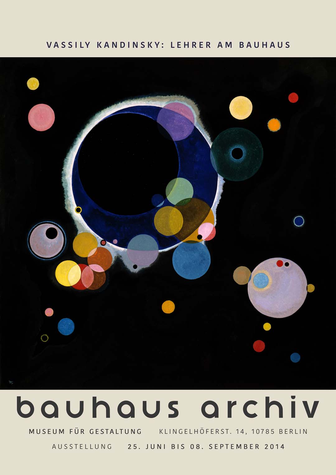 Several Circles by Wassily Kandinsky Exhibition