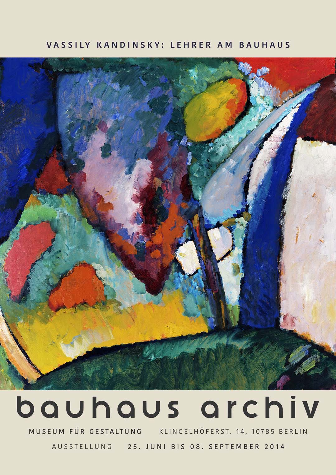 The Waterfall by Wassily Kandinsky Exhibition