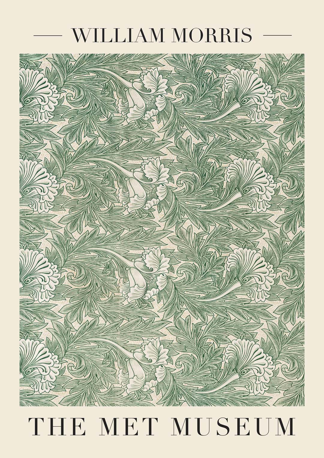 William Morris Tulip Pattern Art Exhibition