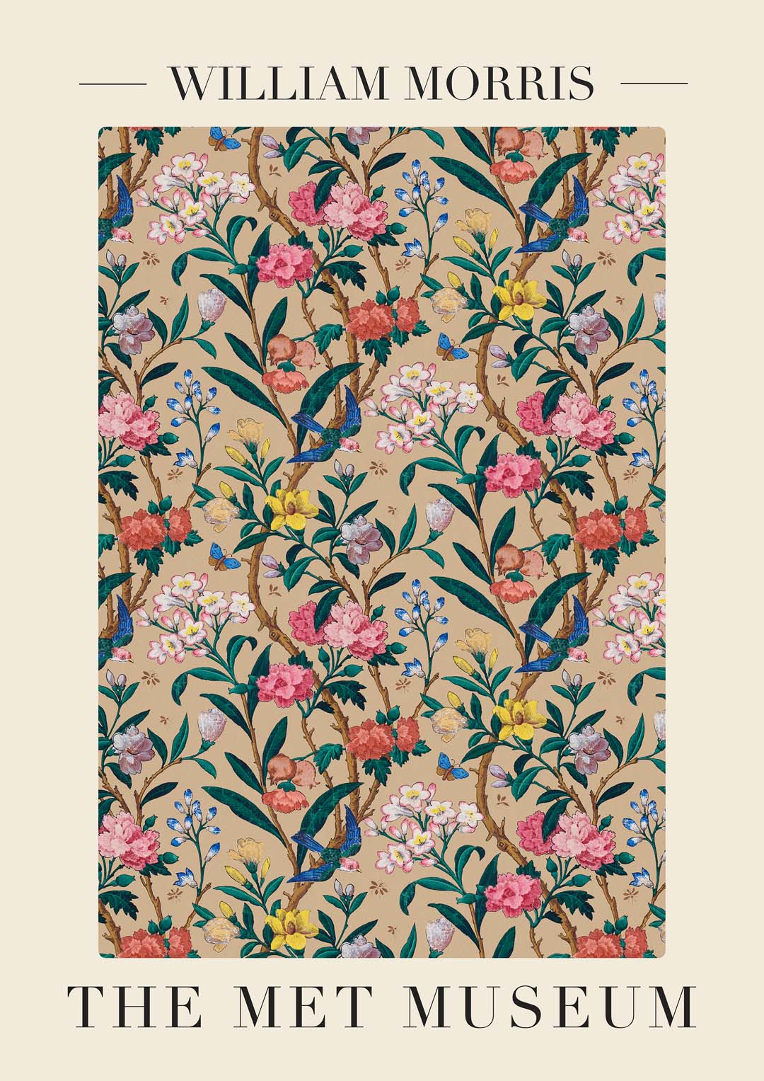 William Morris Birds and Bees Art Exhibition