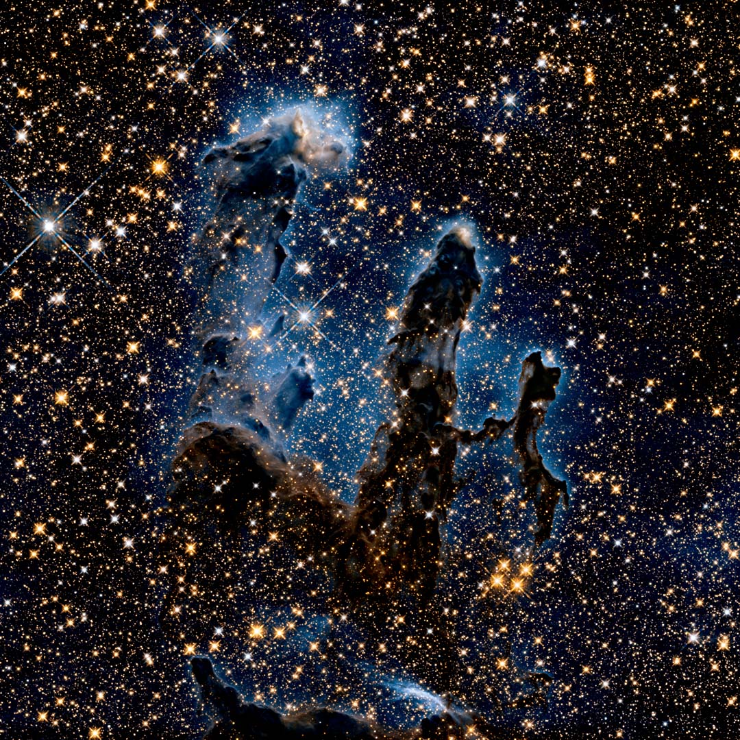 Pillars of Creation (The Eagle Nebula) by NASA