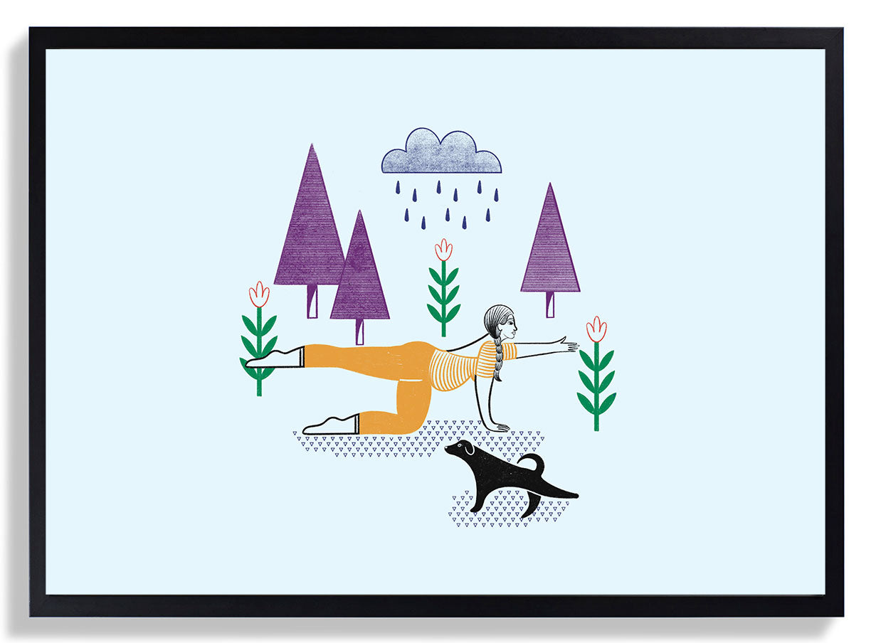 Yoga-Tisch-Pose von Nicole Marra