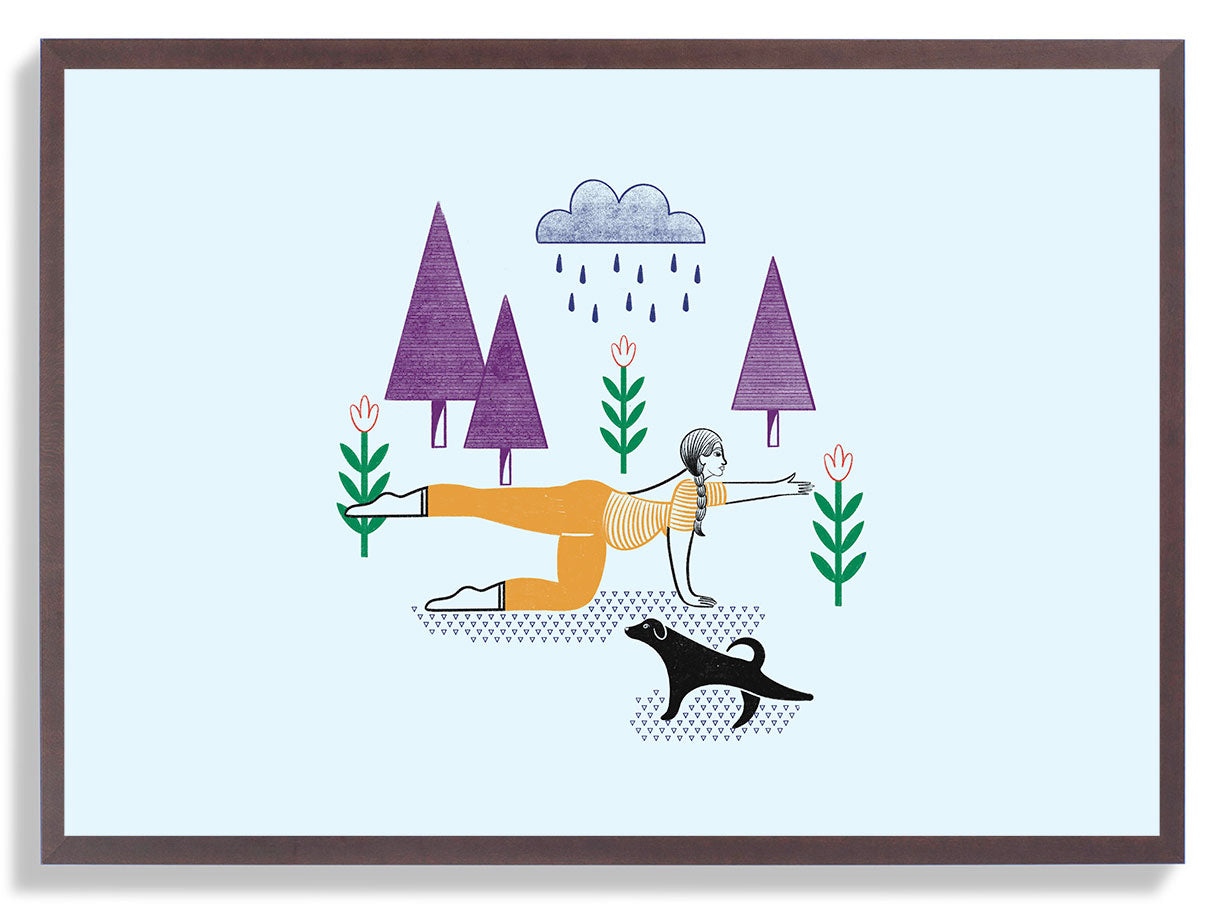 Yoga-Tisch-Pose von Nicole Marra