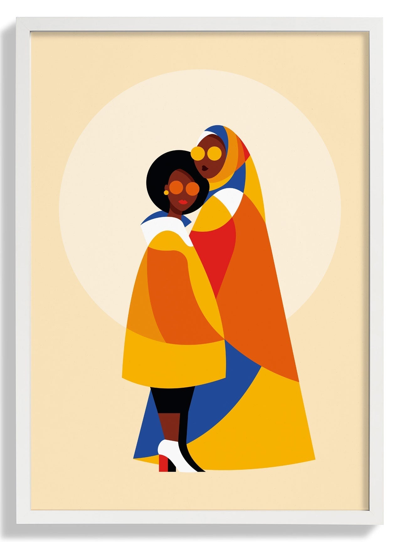 Mother and Daughter by Sofia Doudine