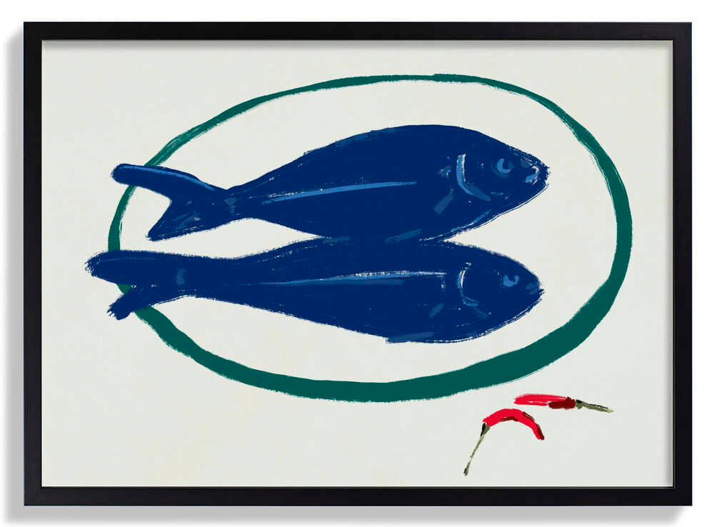 Blauer Fisch und Gewürz von Little Dean