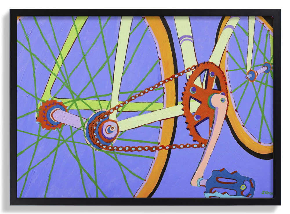 Grüne Speichen von Sue Graef