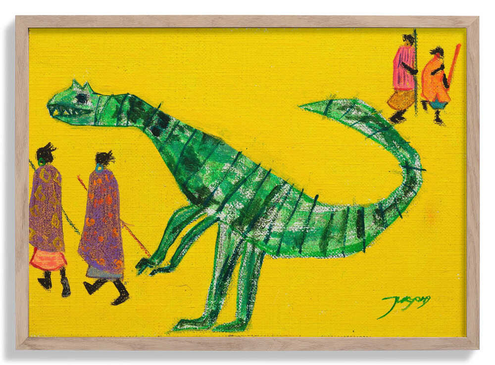 Dinosaurier von Jukyong Park